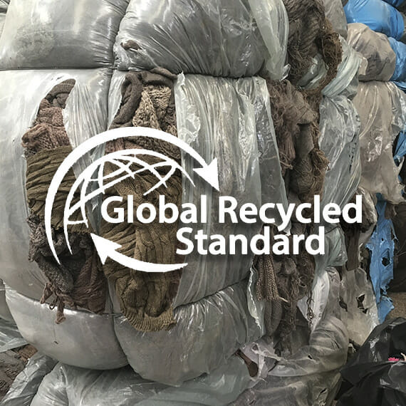 Our wool blends carry the Global Recycled Standard.